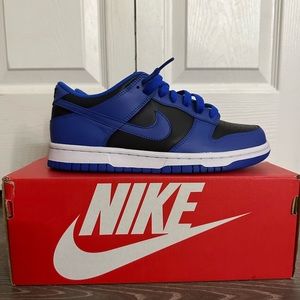 Nike Dunk “Black Hyper Cobalt” (GS)